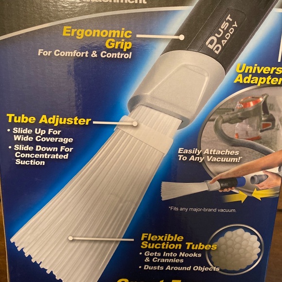 Dust Daddy Universal Vacuum Attachment NWT - Picture 5 of 9